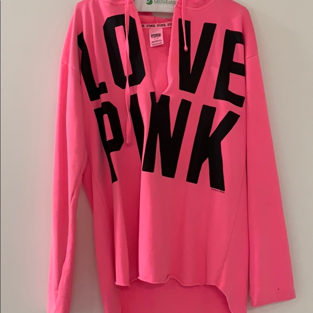 Pink hoodie